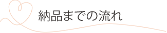 納品までの流れ